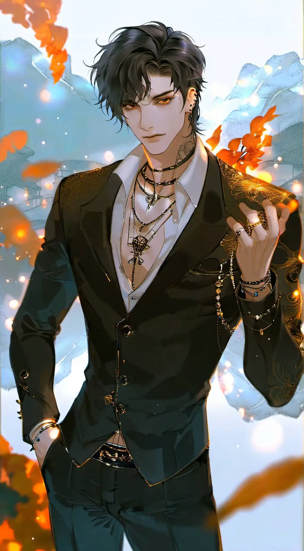 ai character: mafia husband background