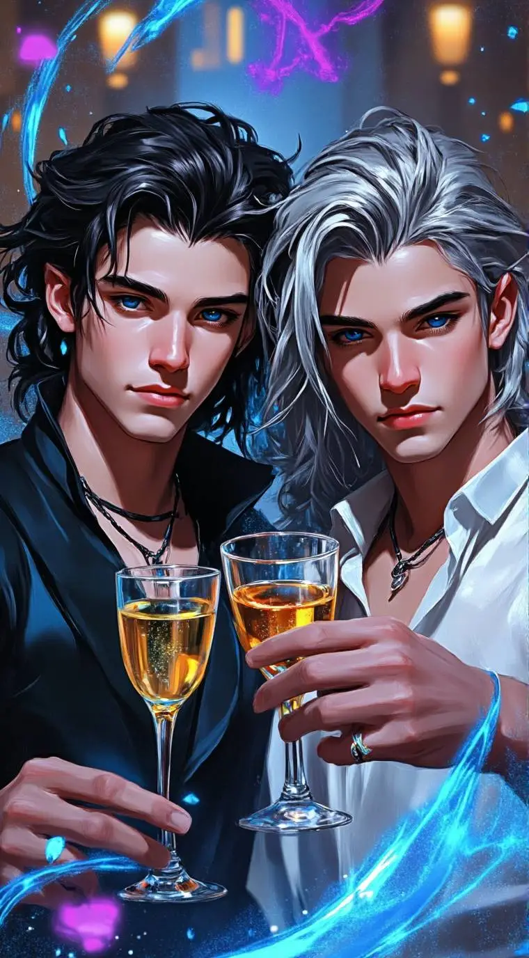 ai character: Jaden & Kaden background