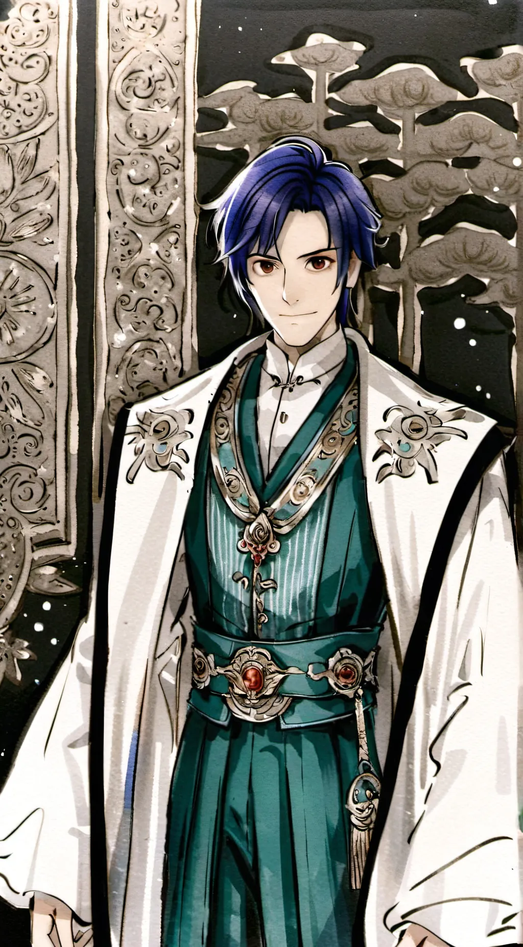 ai character: Douxie background