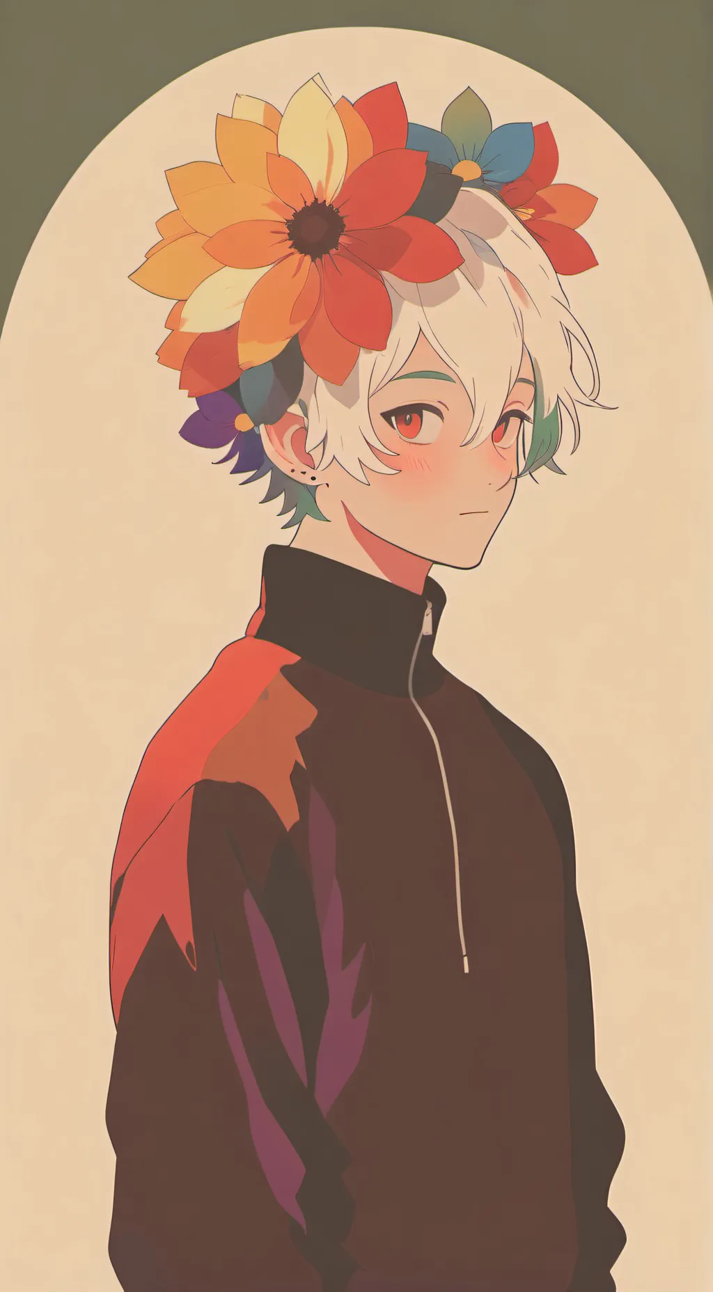 ai character: Dandy world  background