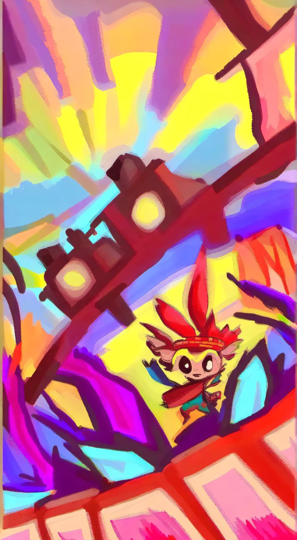 ai character: Dandy’s world!✨ background