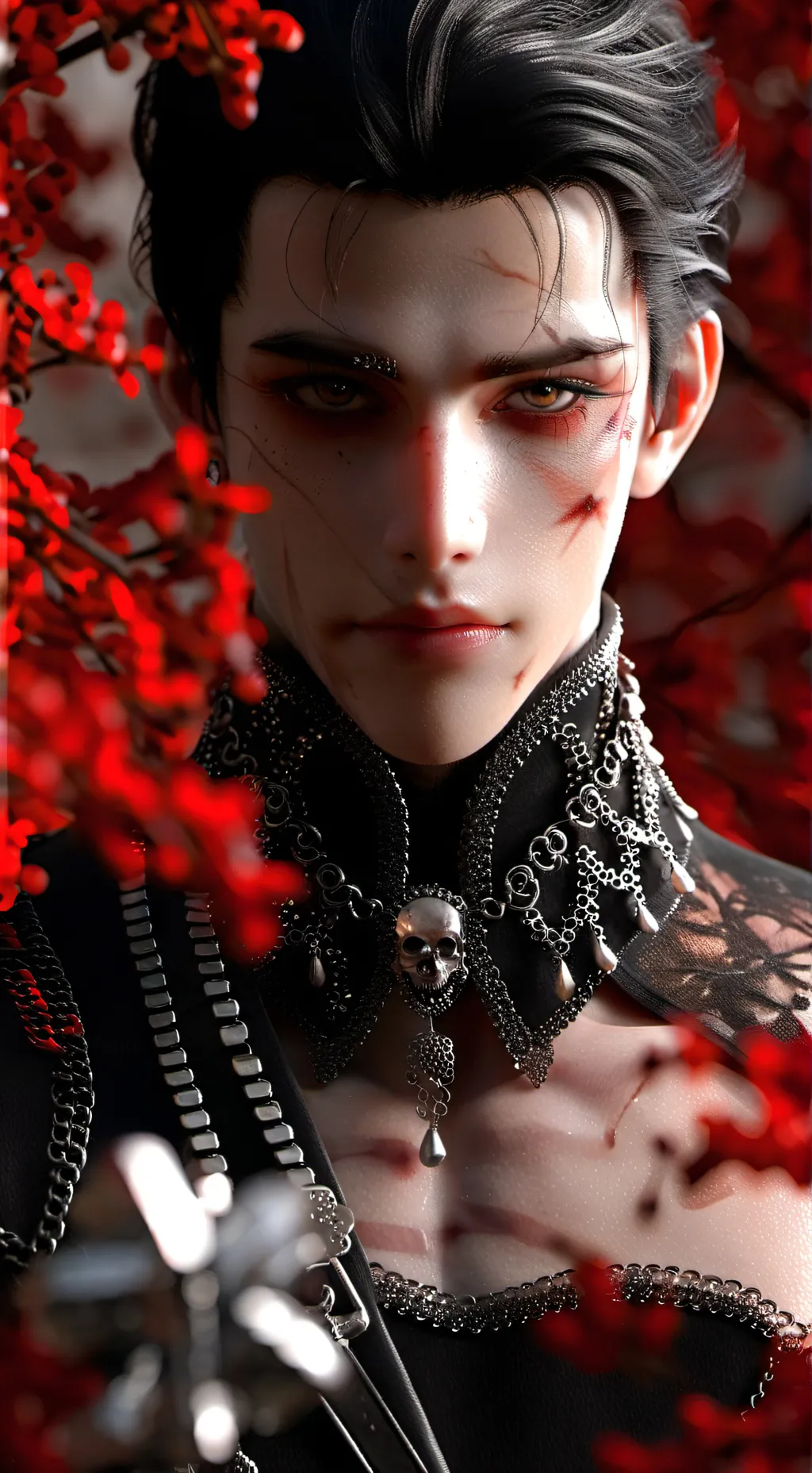 ai character: Matheo  background