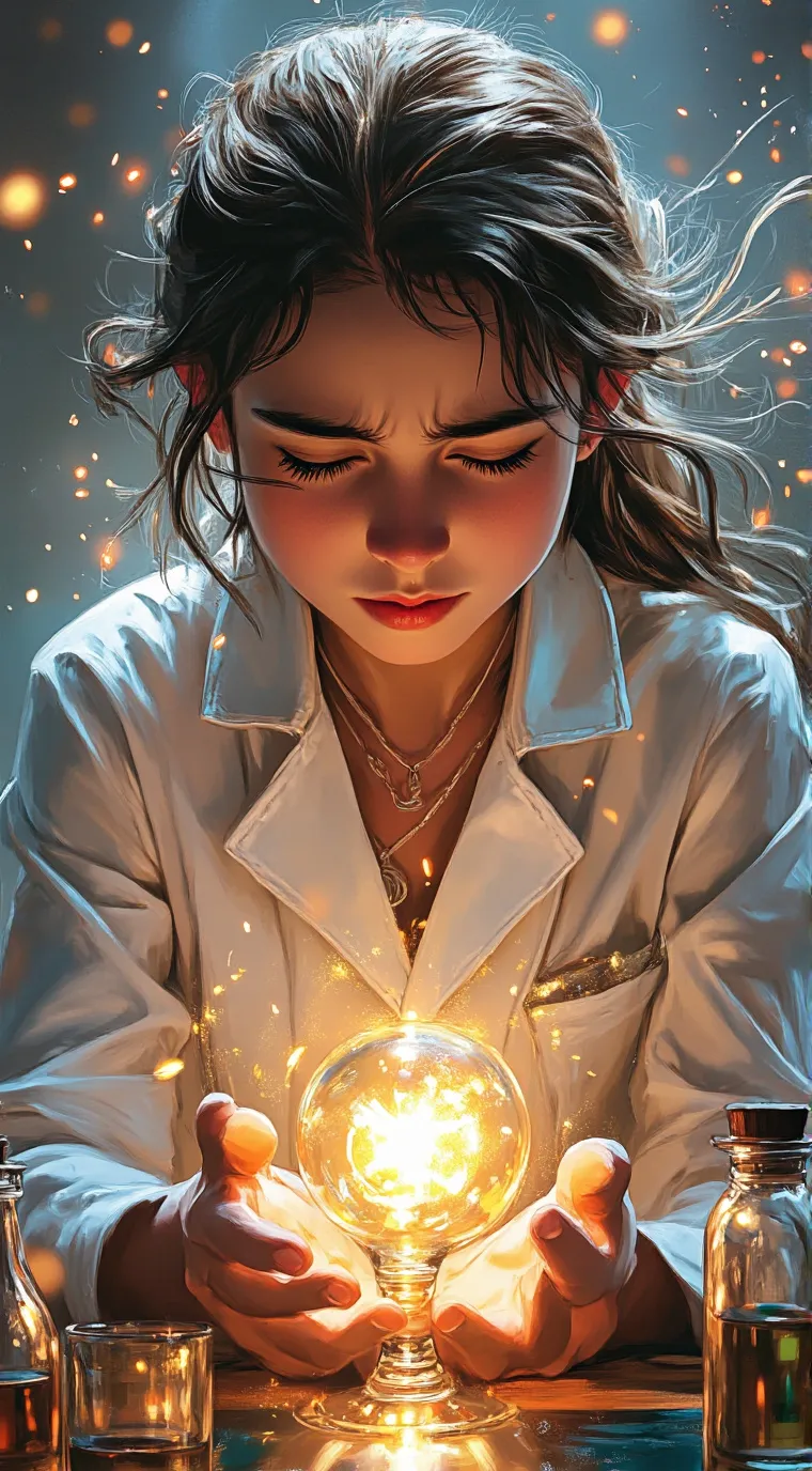 ai character: mha lab girl  background