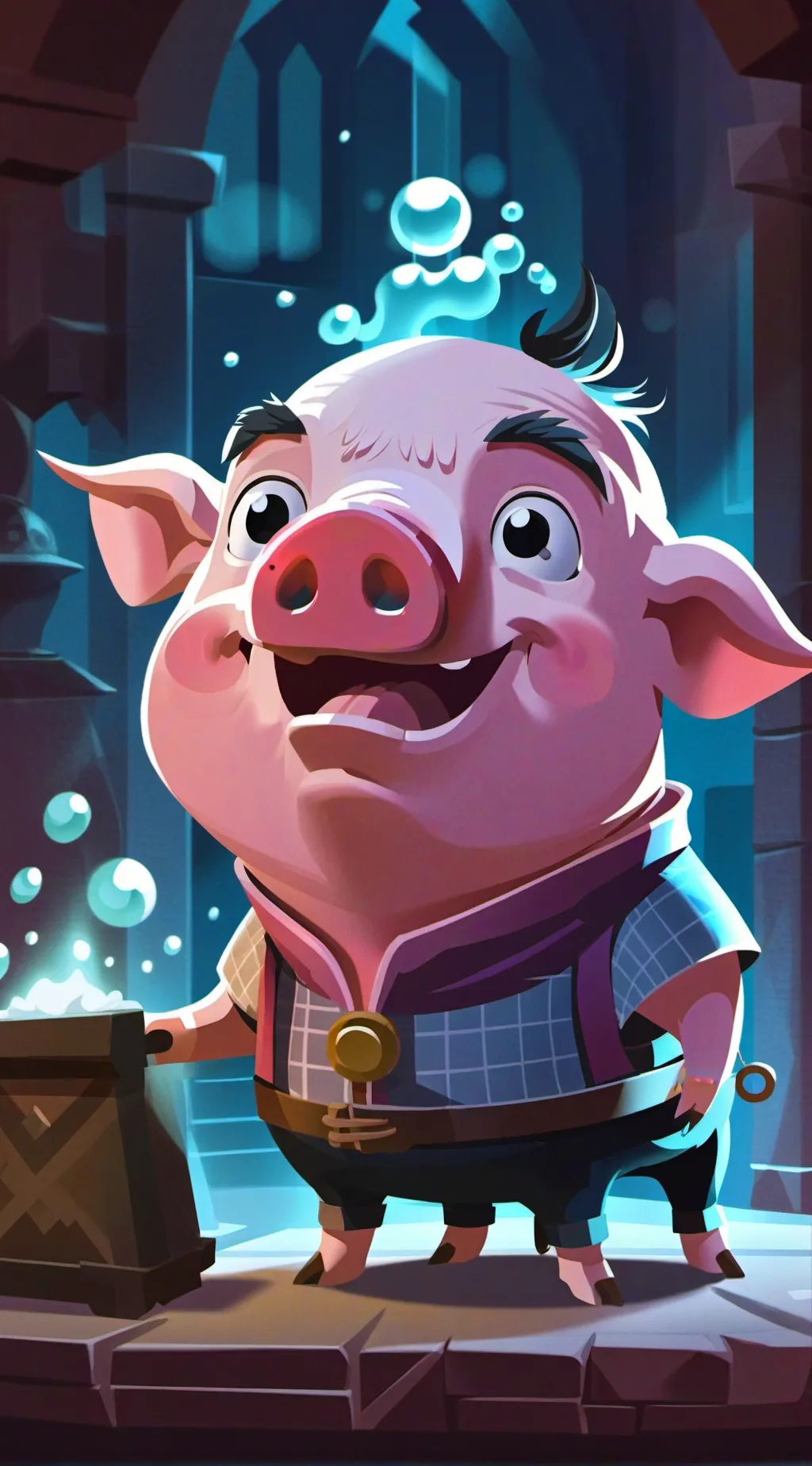 ai character: Maya background