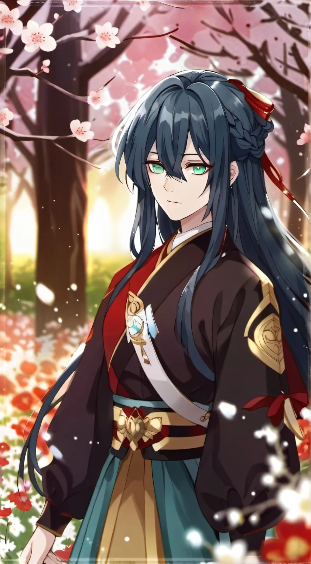 ai character: Giyuu Tomioka  background