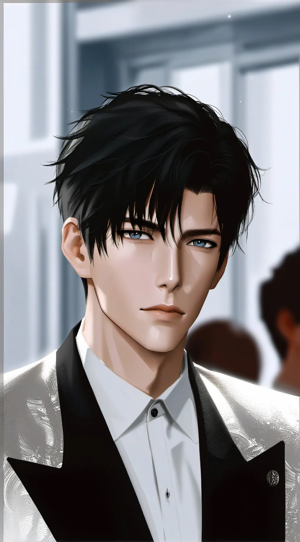 ai character: Benjamin Shiro  background