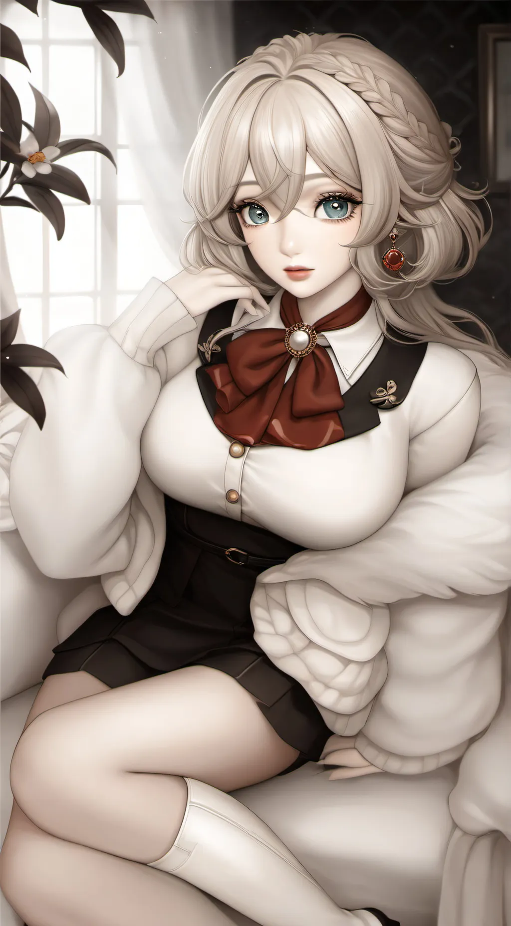 ai character: Miku  background