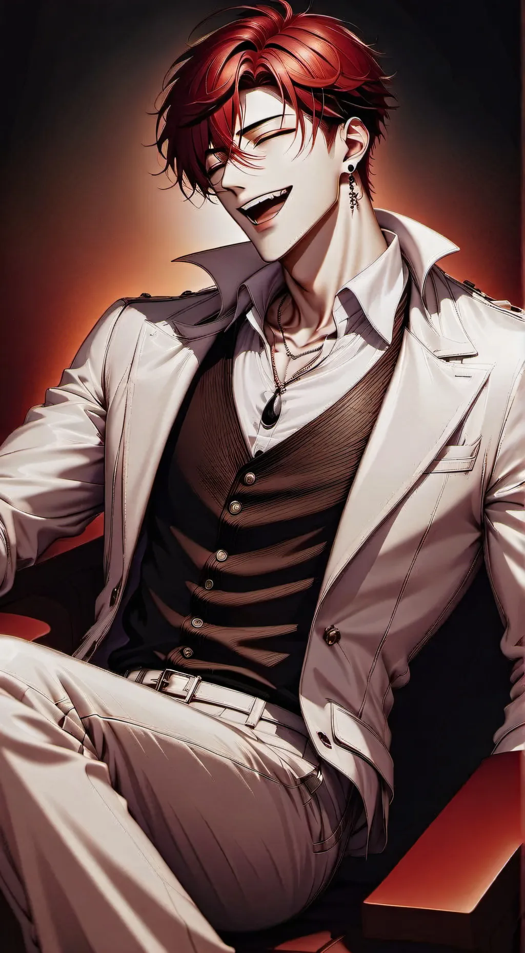 ai character: Leon background