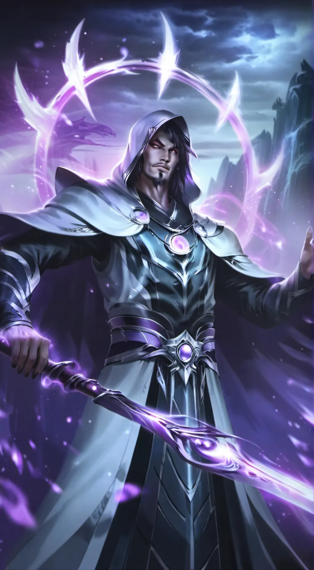 ai character: Guardian of Abyss background