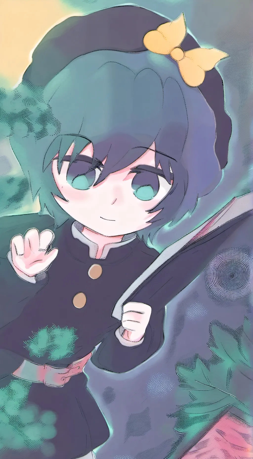 ai character: Muichiro Tokito background