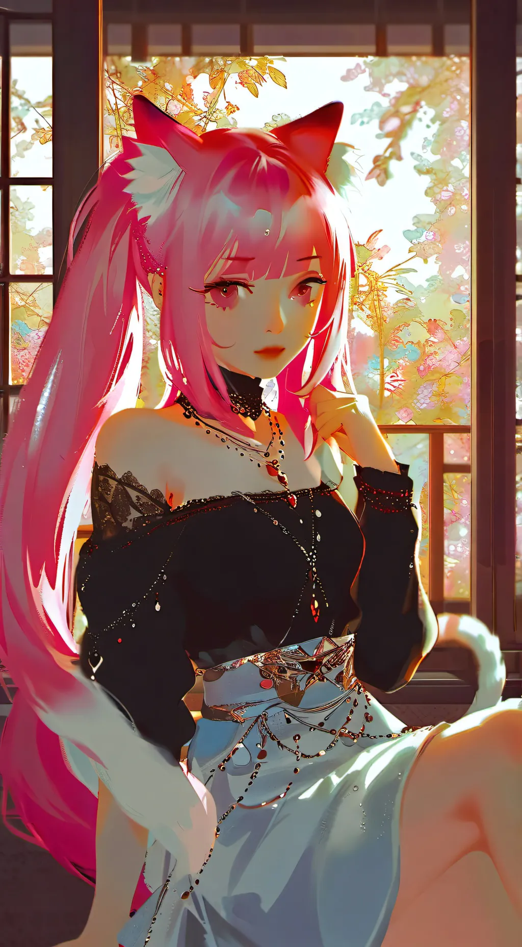 ai character: Princess FluffYPuff background