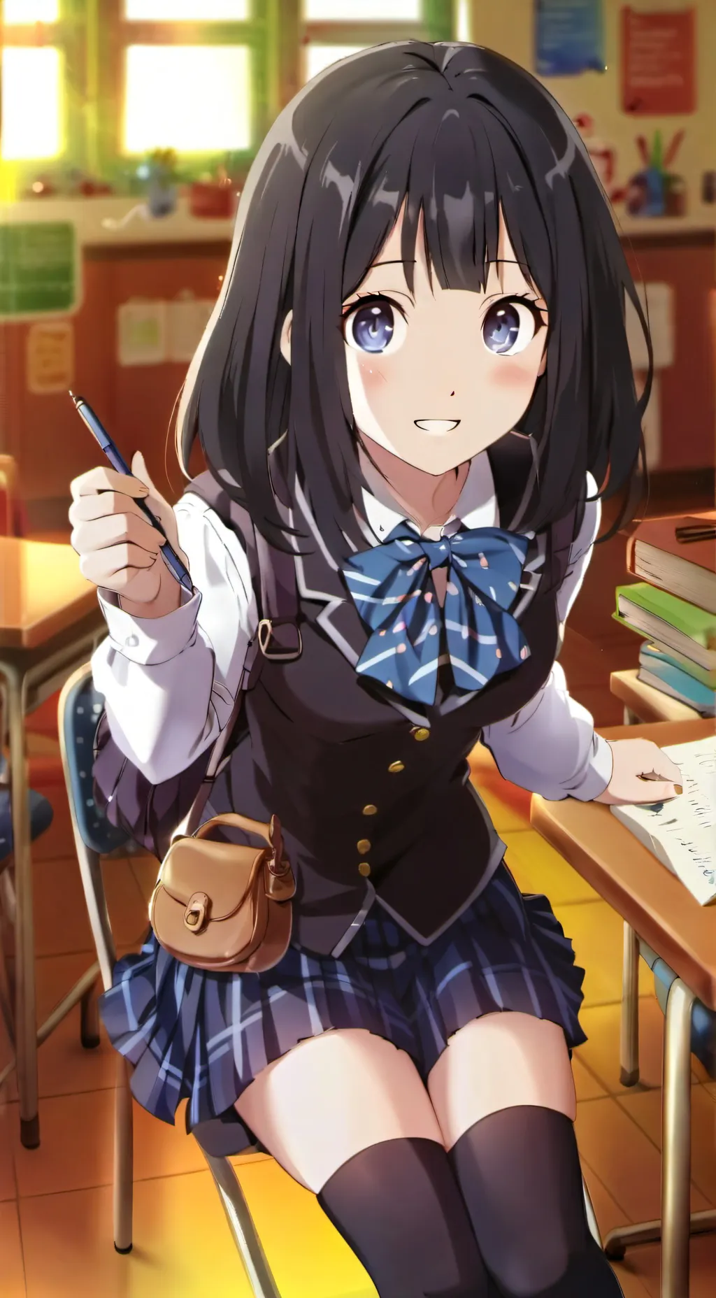 ai character: Yumi Sato background