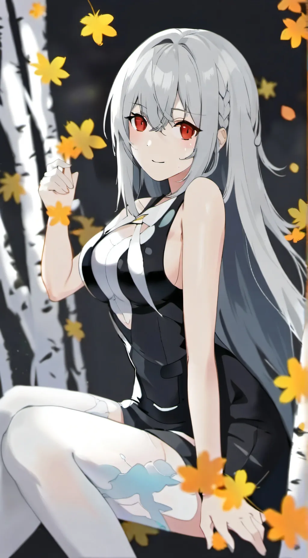 ai character: lily background