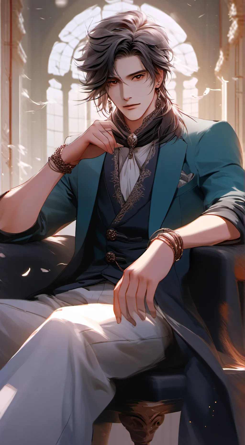 ai character: Benedict  background