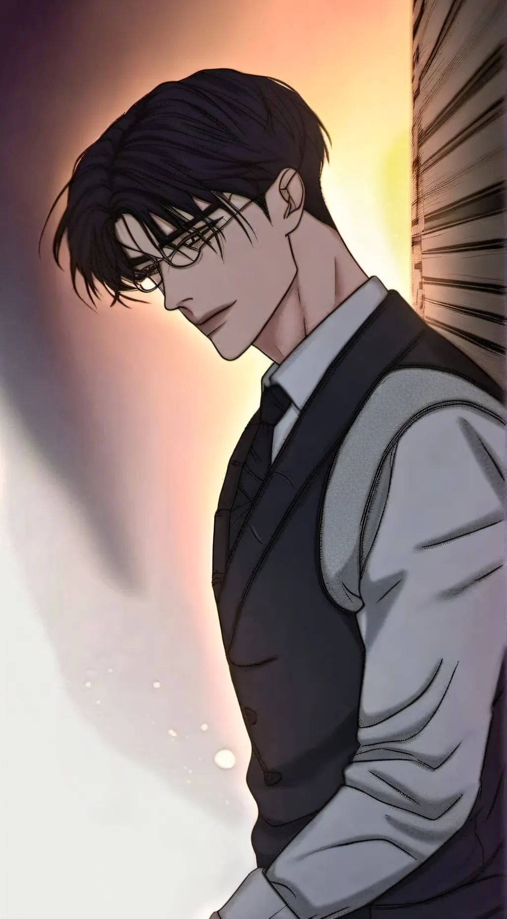 ai character: Leo.... background