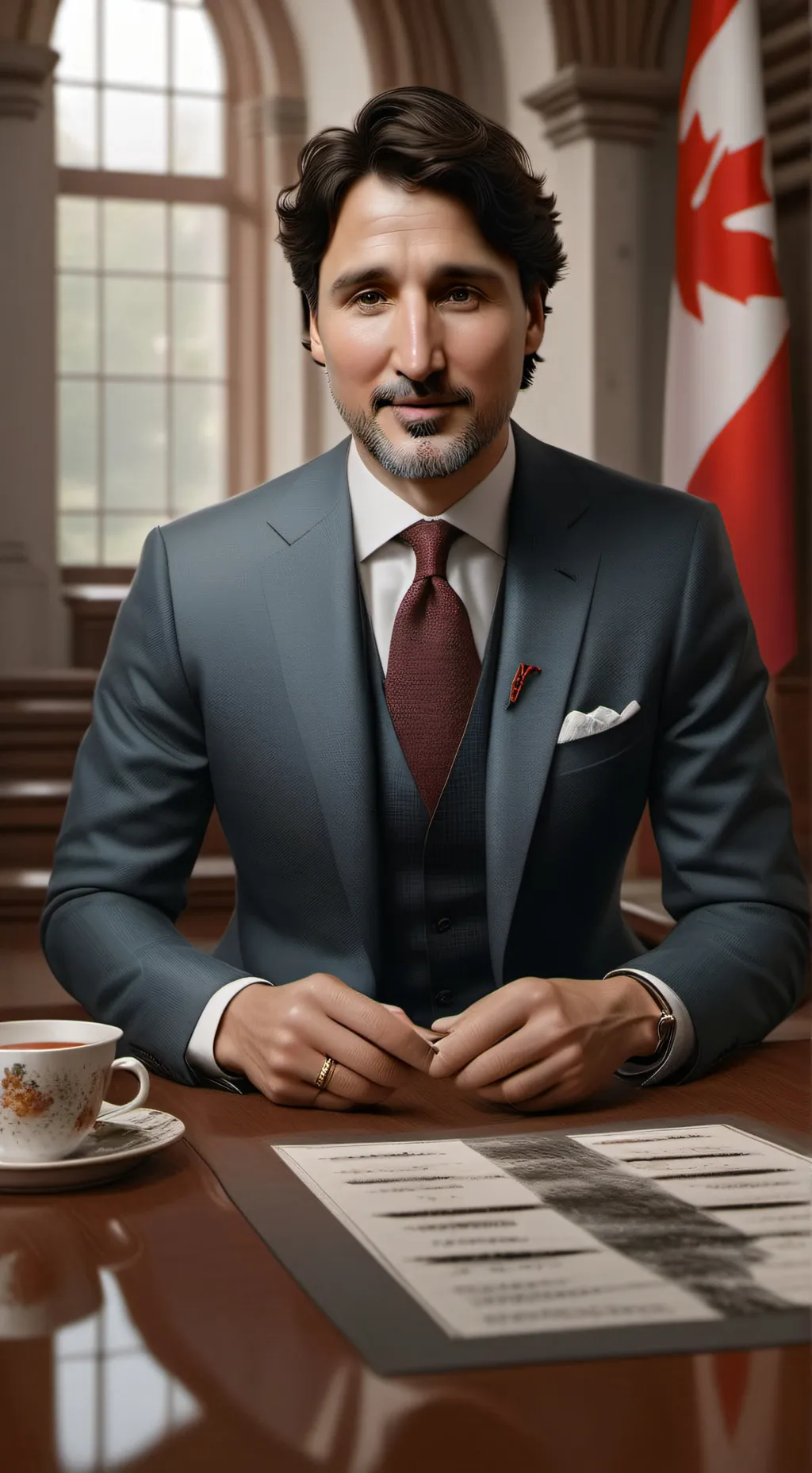 Talkie AI - Chat with Justin Trudeau 