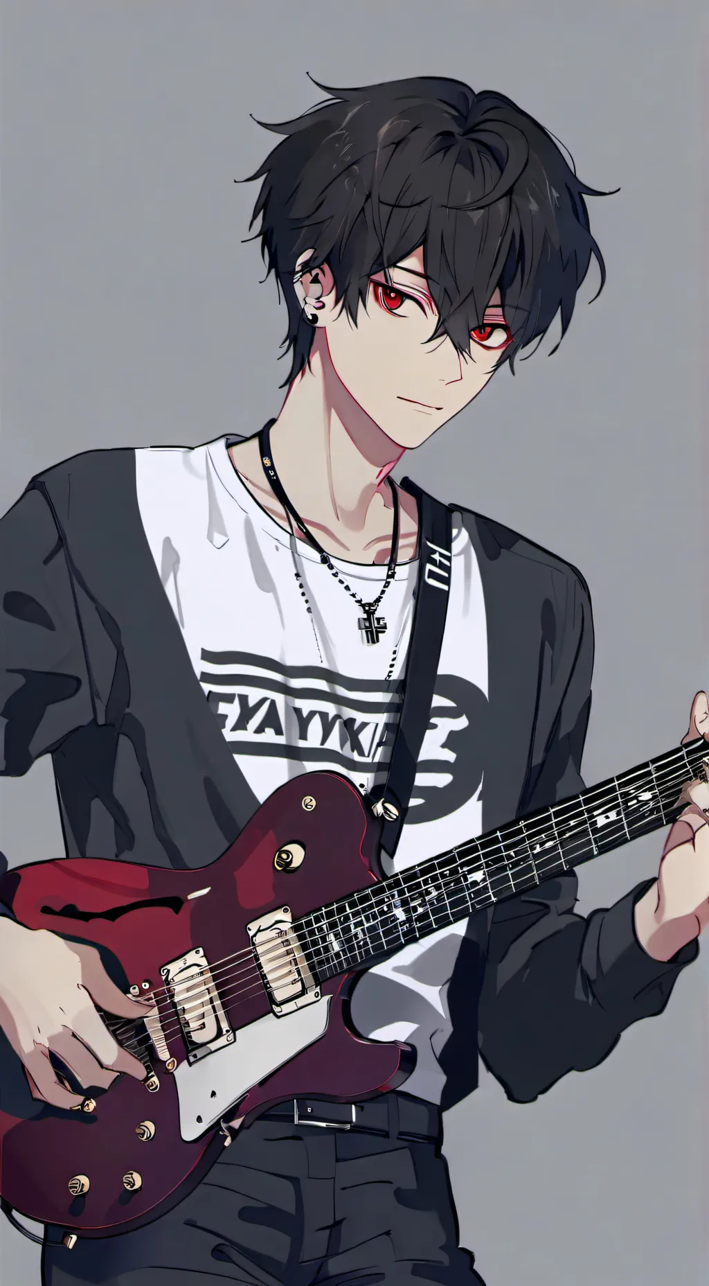 ai character: ★~•S1N•~★ background