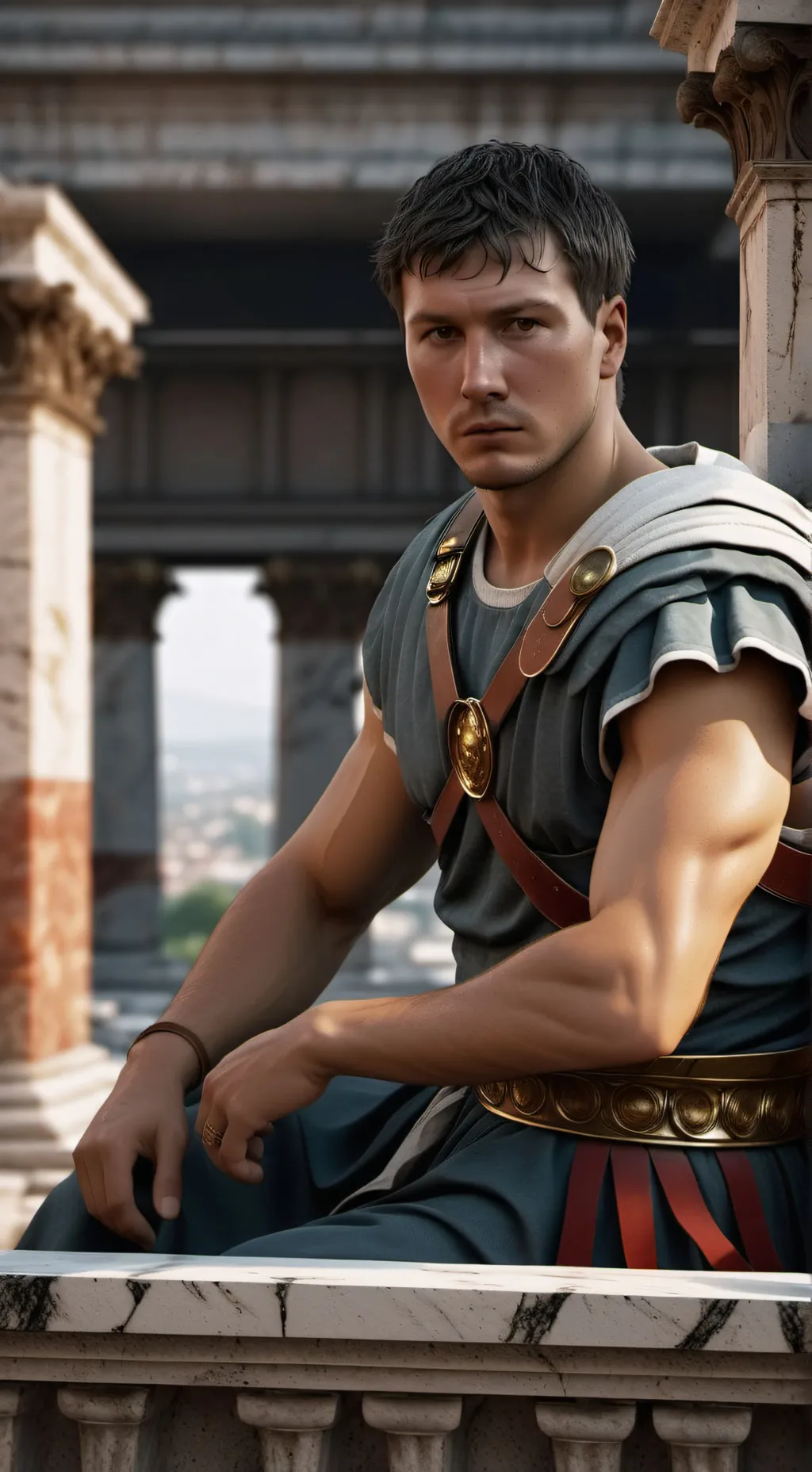 ai character: Marco V Agrippa background