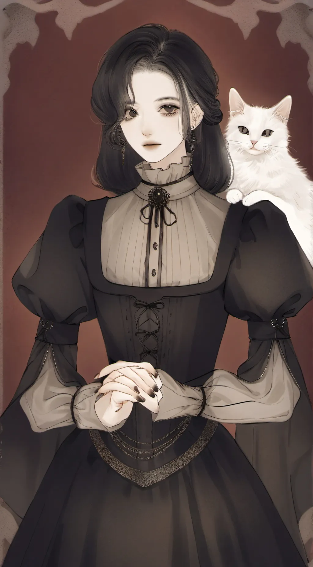 ai character: Sarah❄️ background