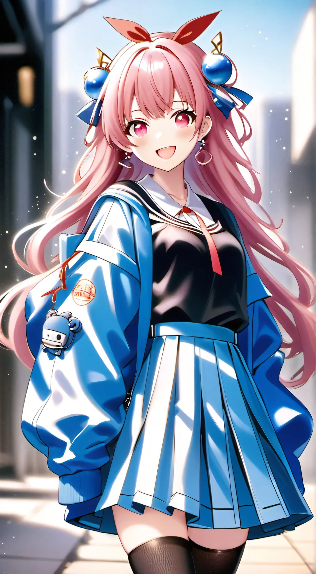 ai character: Luz background