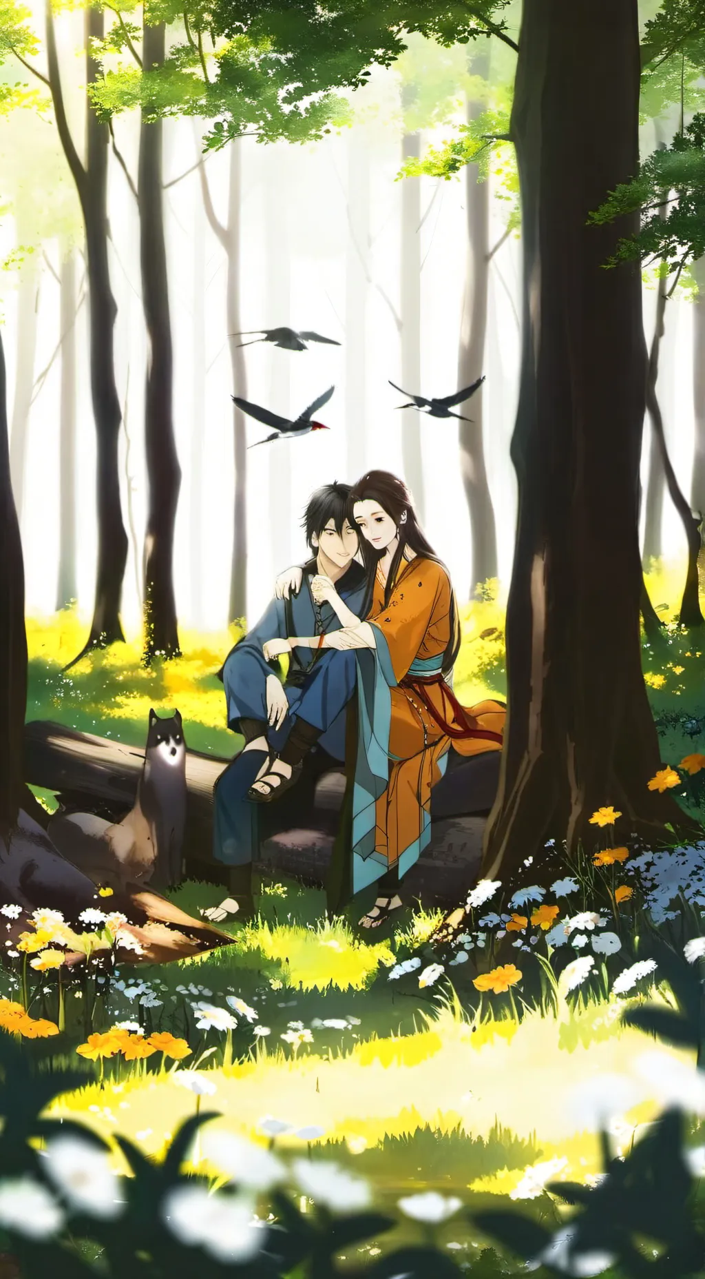 ai character: Elara background