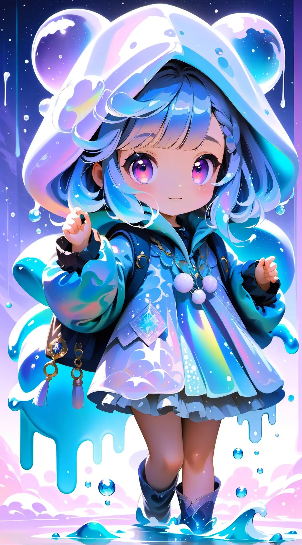 ai character: Lily background