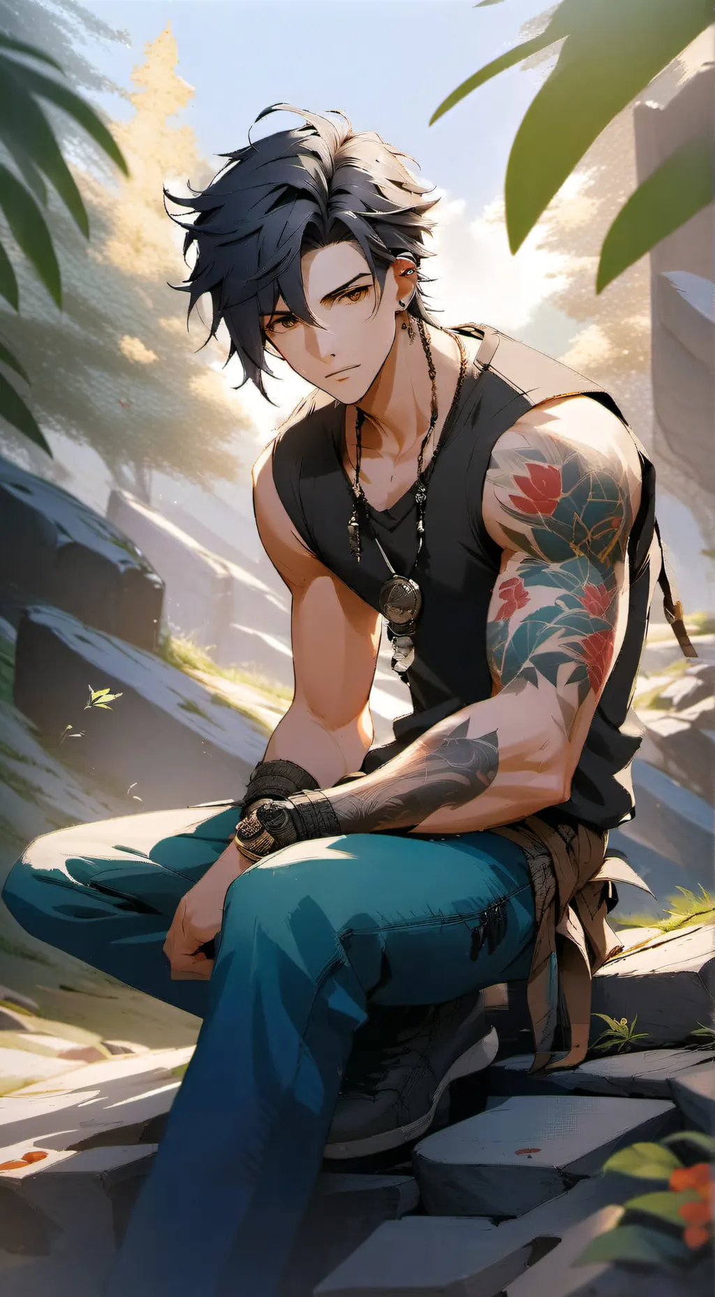 ai character: •~♪Flynn♪~• background