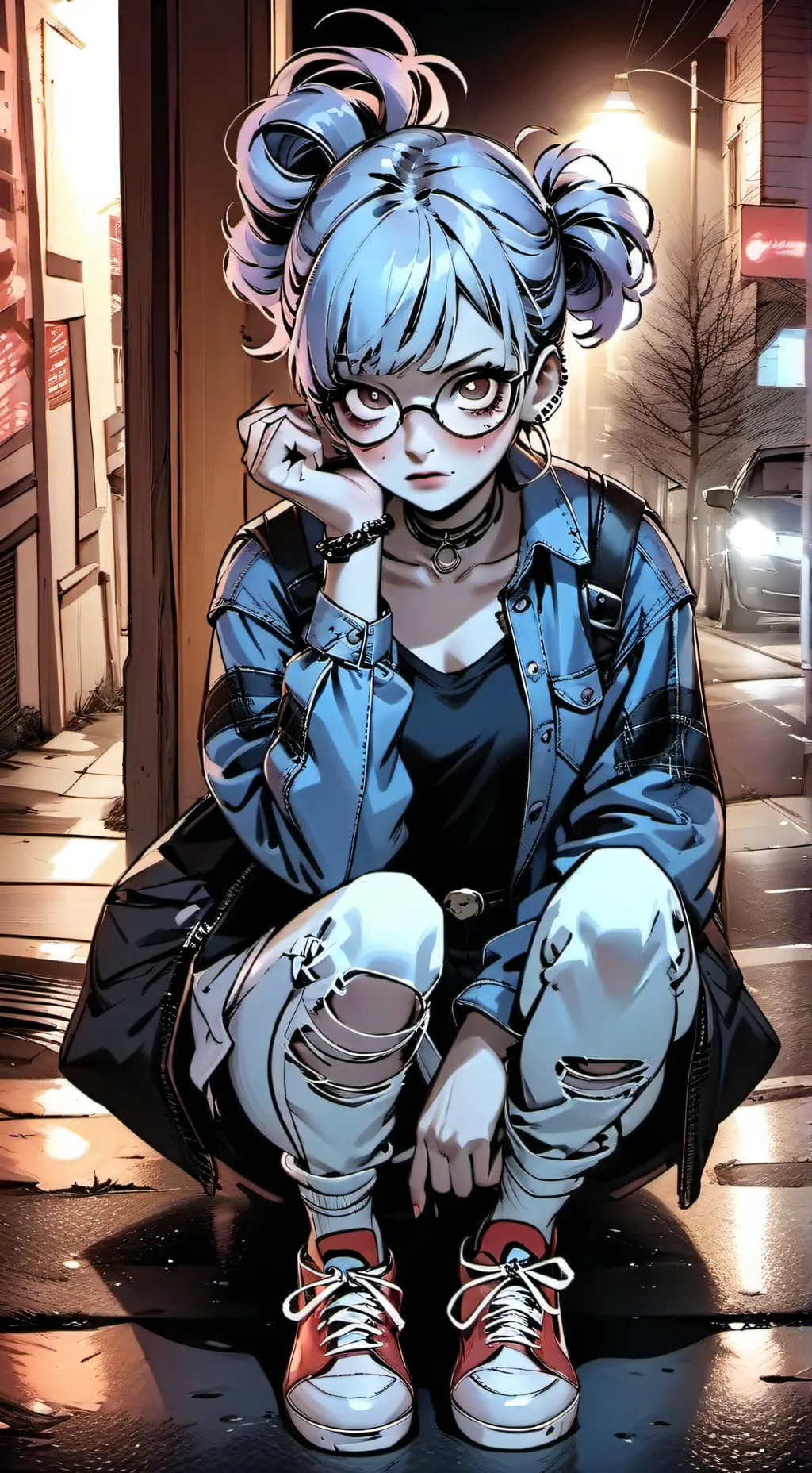 ai character: Донс Плам background