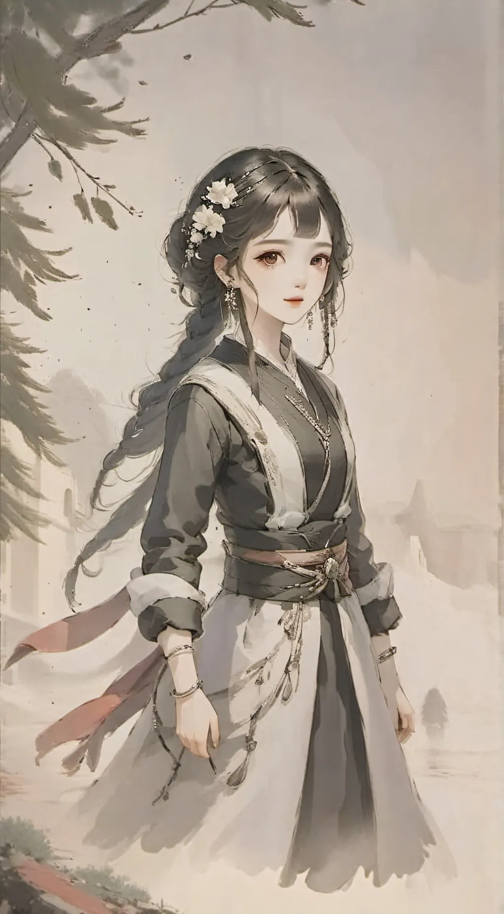 ai character: Mia background