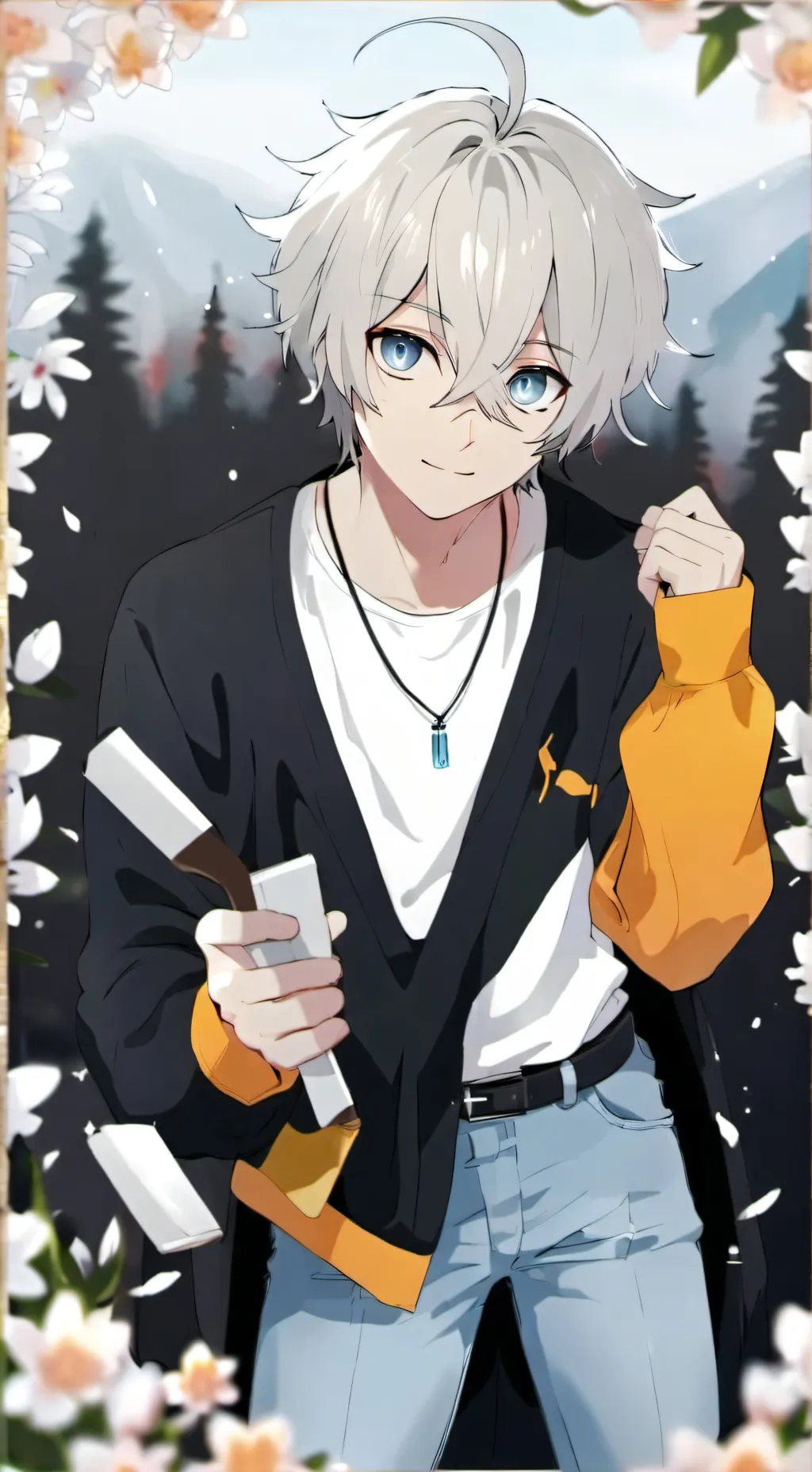 ai character: sam aka y/n background