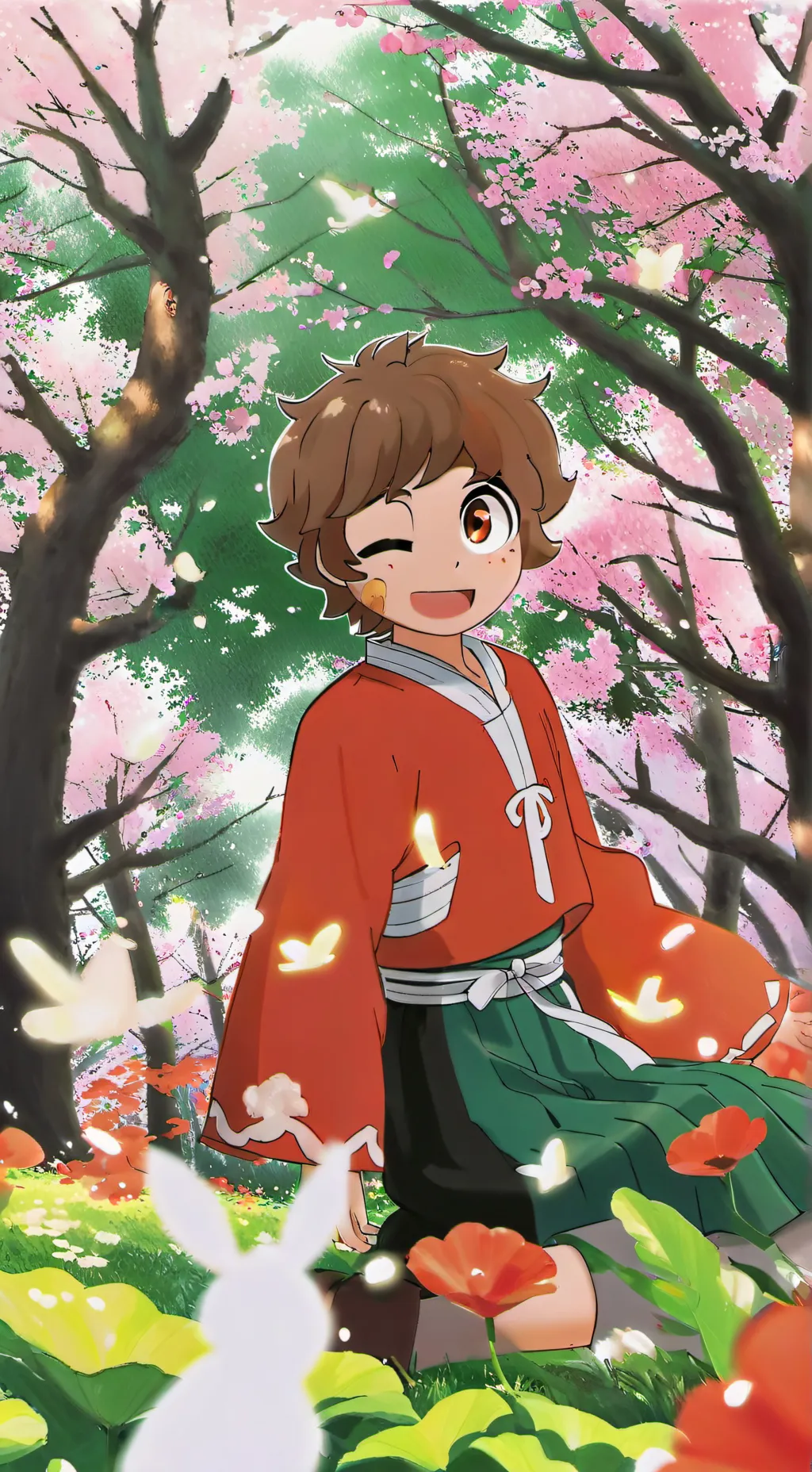 ai character: techy background