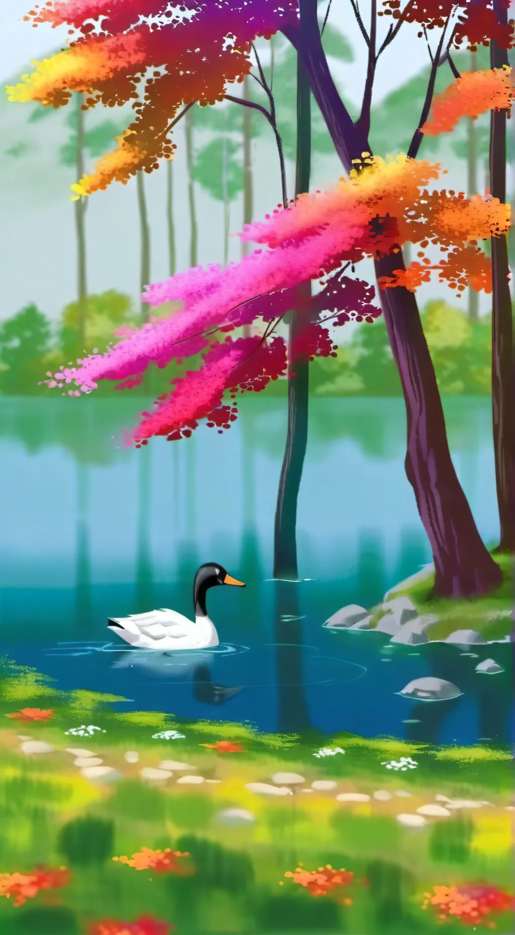 ai character: aphmau  background