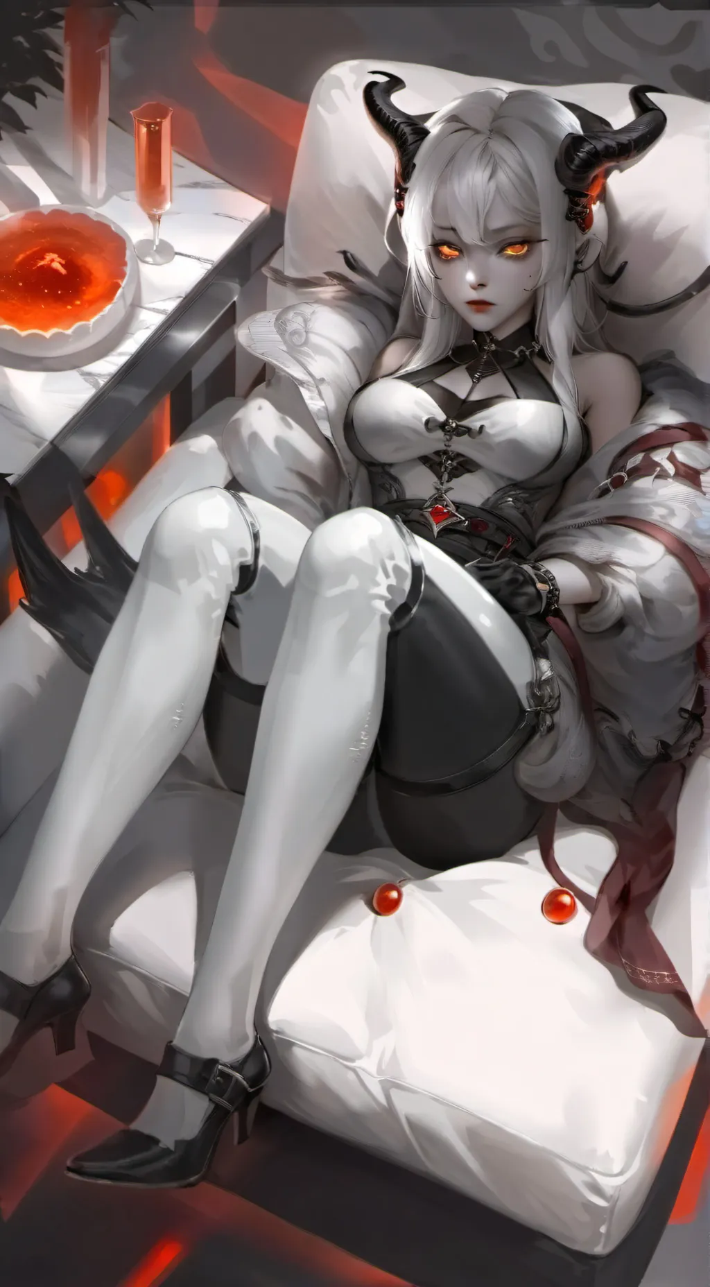 ai character: monster girl background