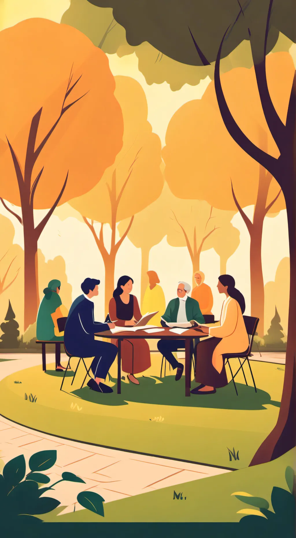 ai character: Duo × duofriendo background