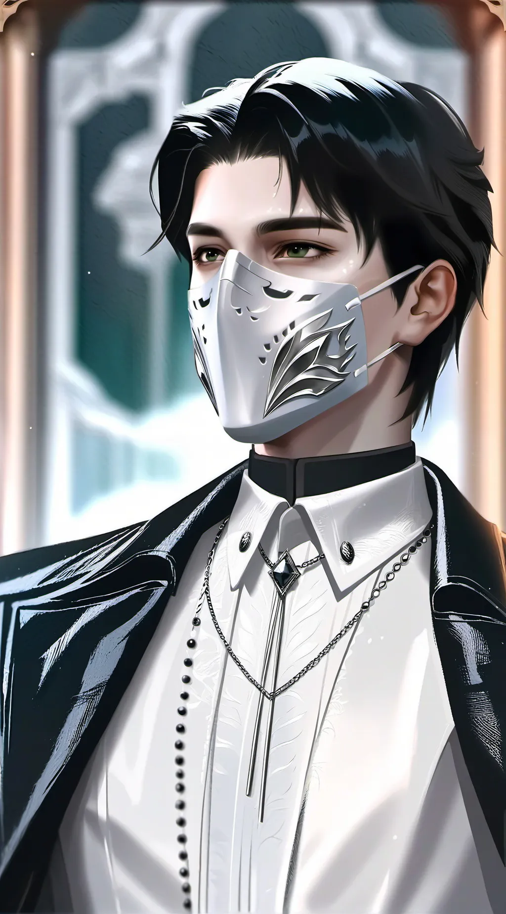 ai character: michael  background