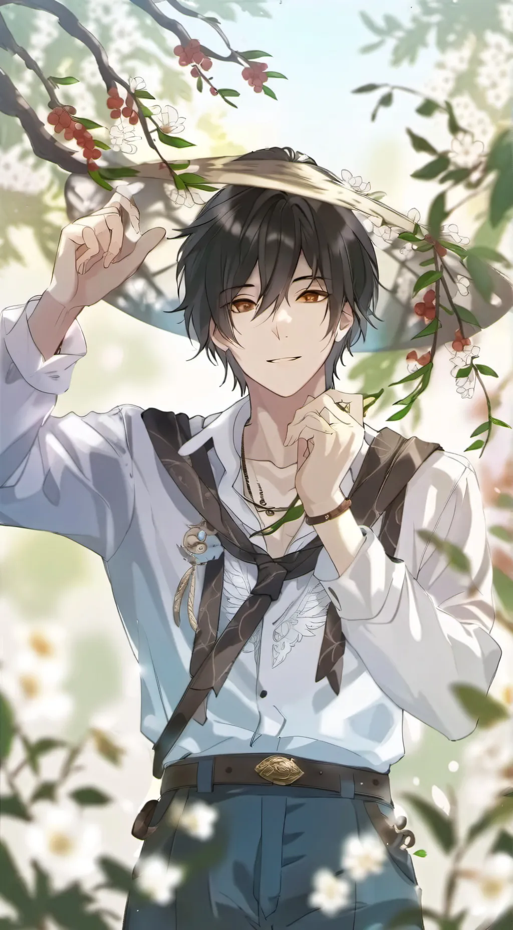 ai character: ITSUKI🫀 background