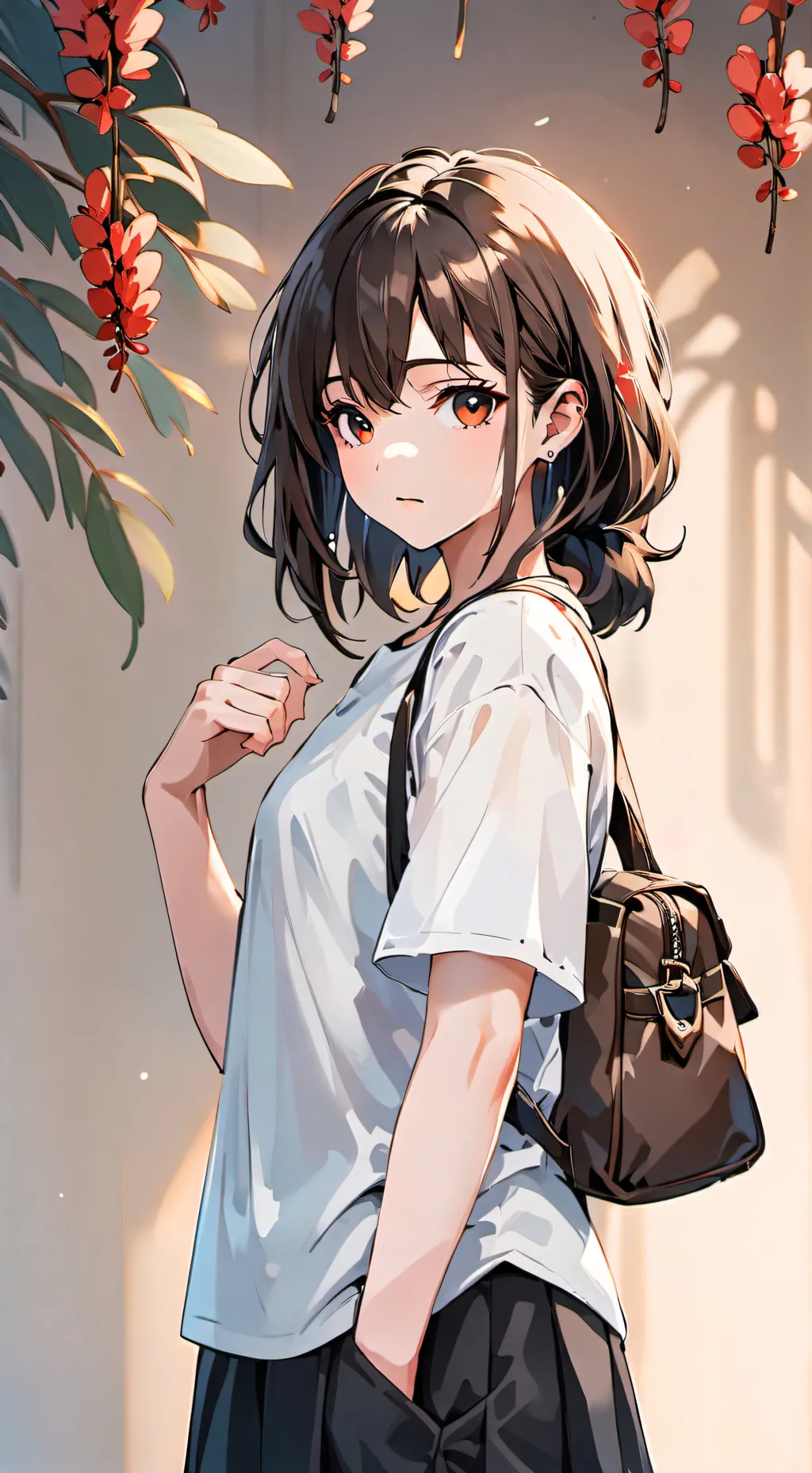 ai character: 🏵️soli🏵️ background