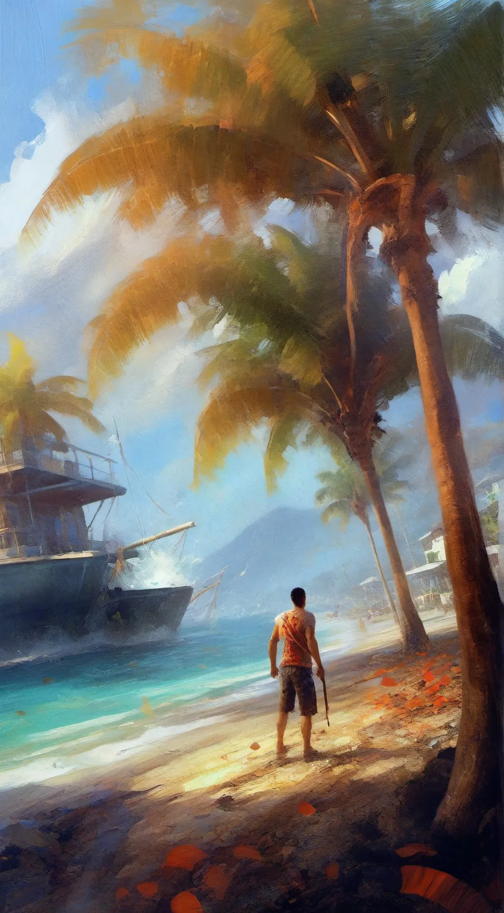 ai character: Deadisland 2 background