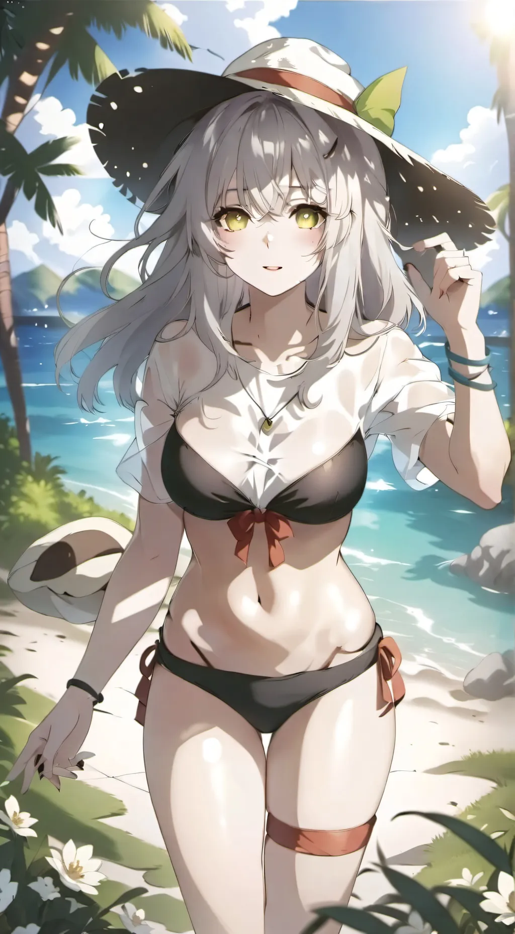 ai character: Lily  background