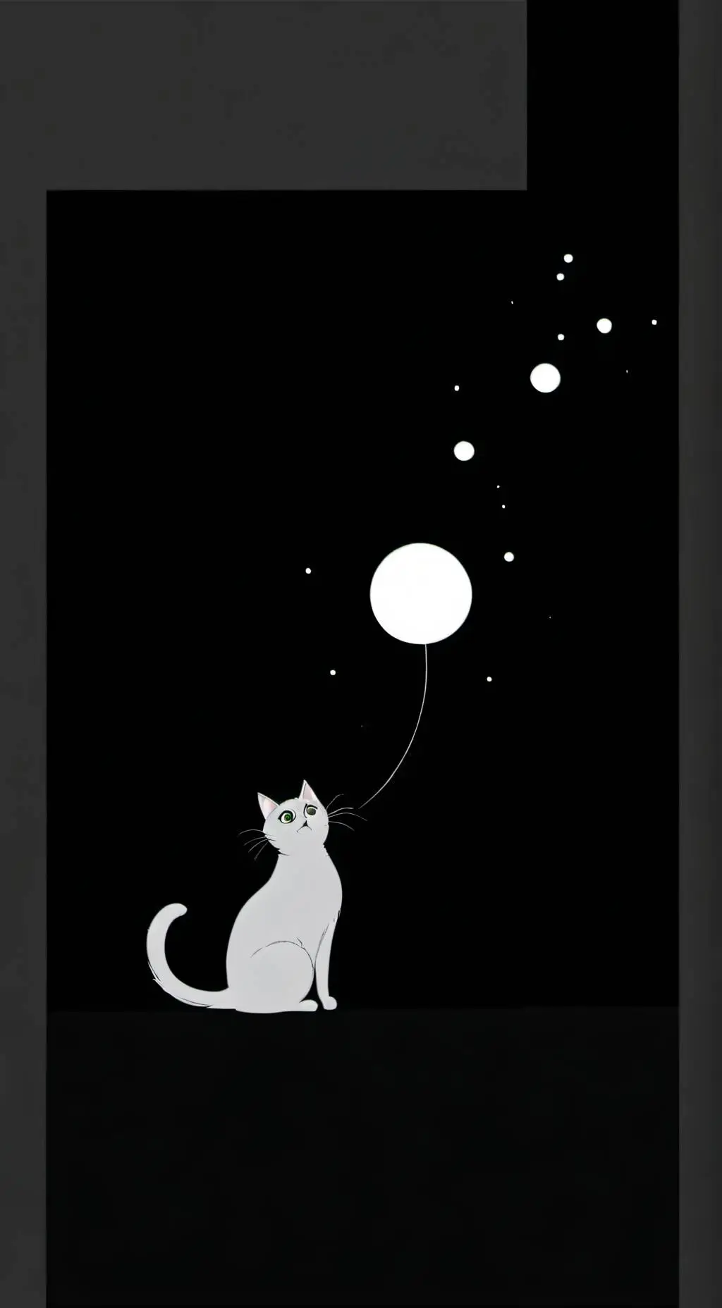 ai character: gray background