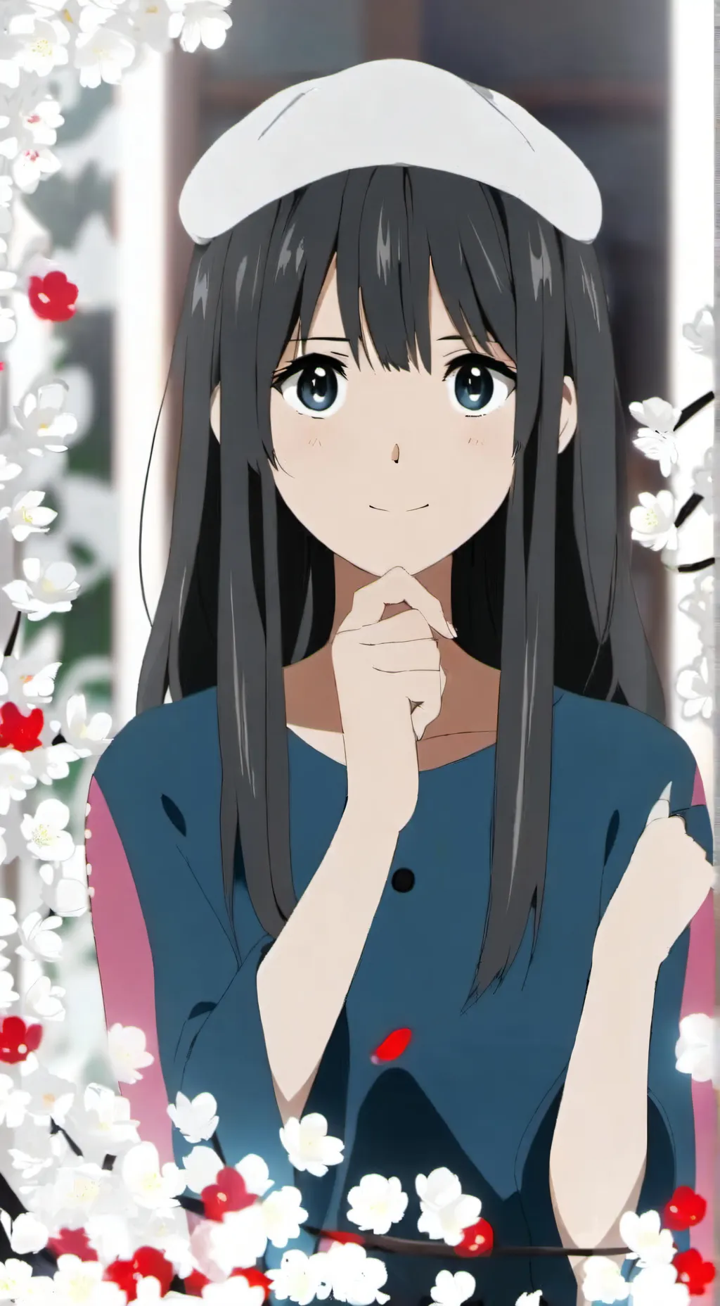 ai character: Samanta:/ background