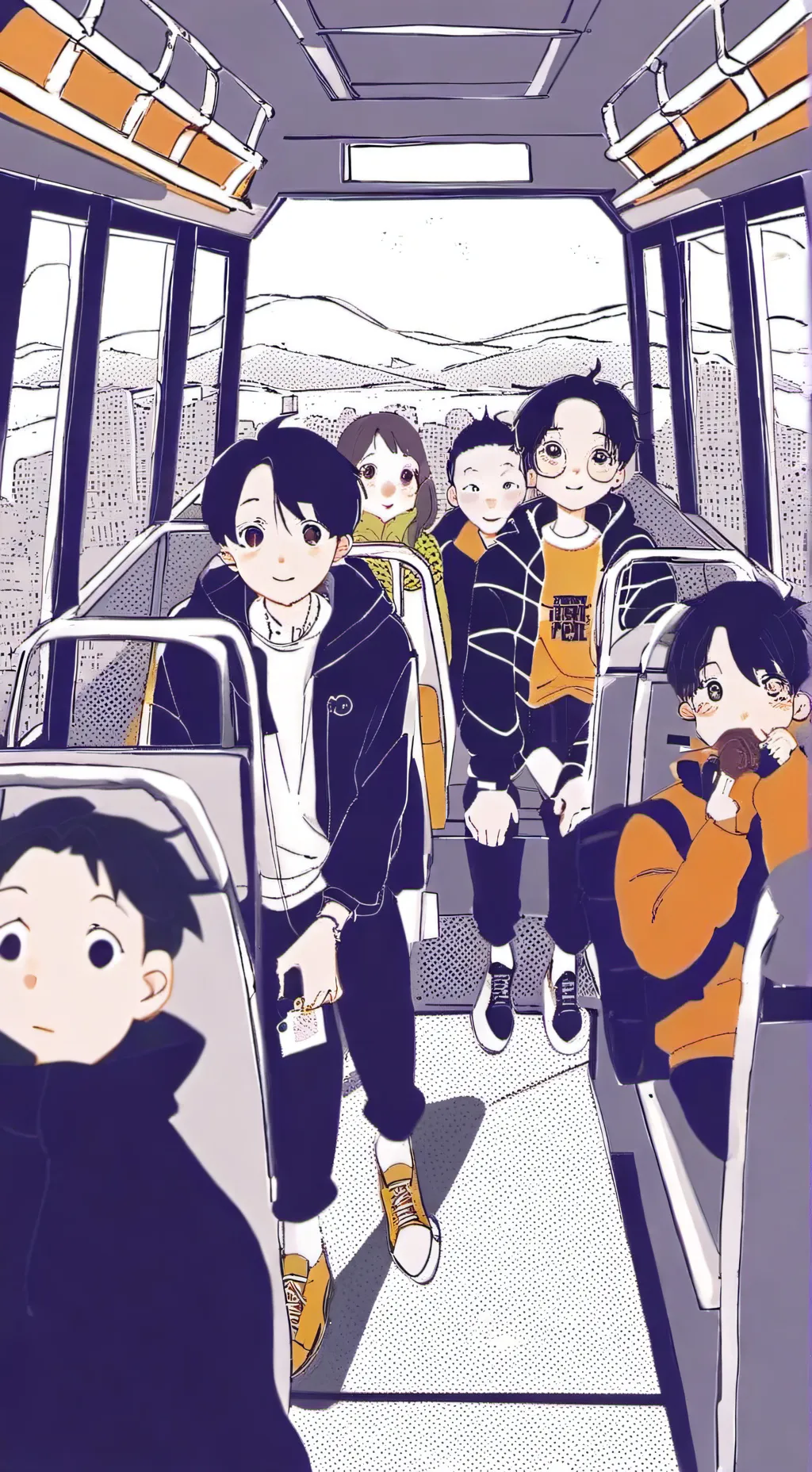 ai character: mha bus pt2 background