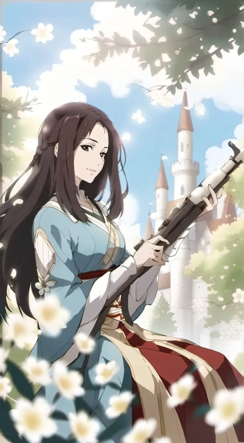 ai character: cooking w mha + oc background