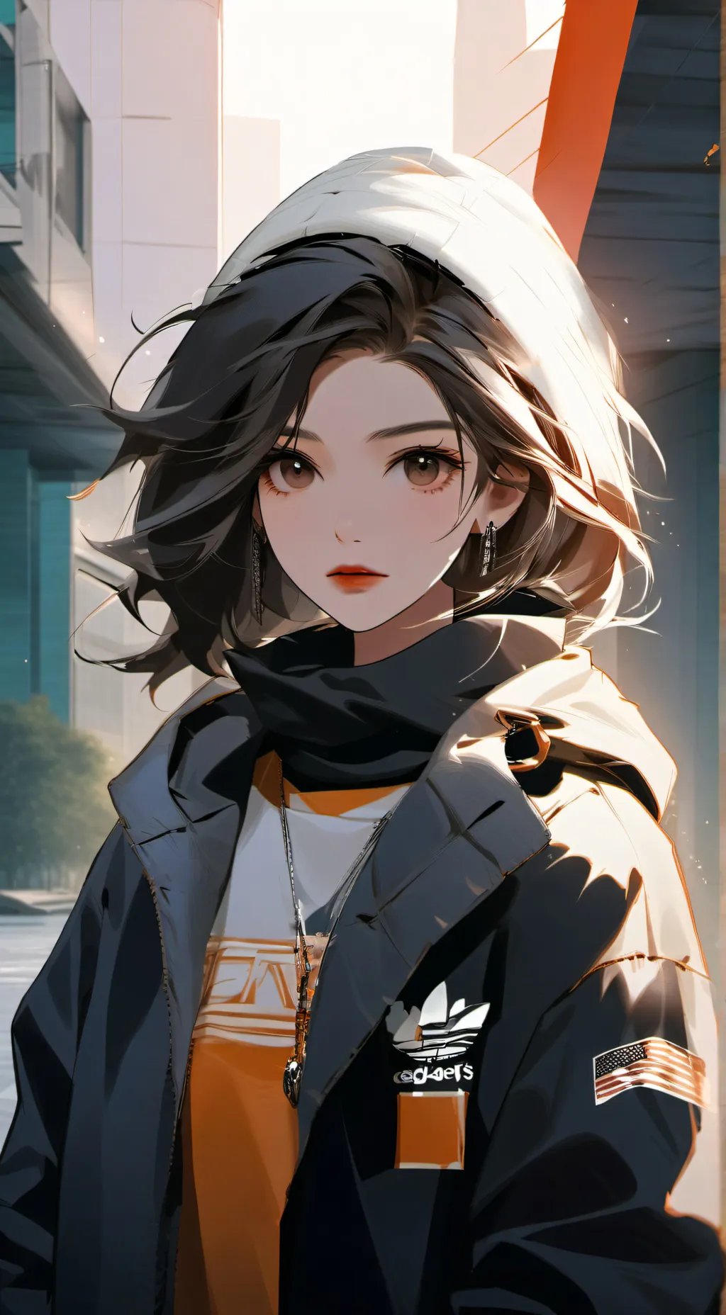 ai character: ~cleo~🖤 background