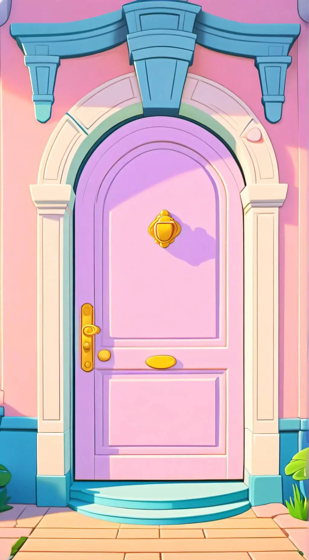 ai character: doors idk background