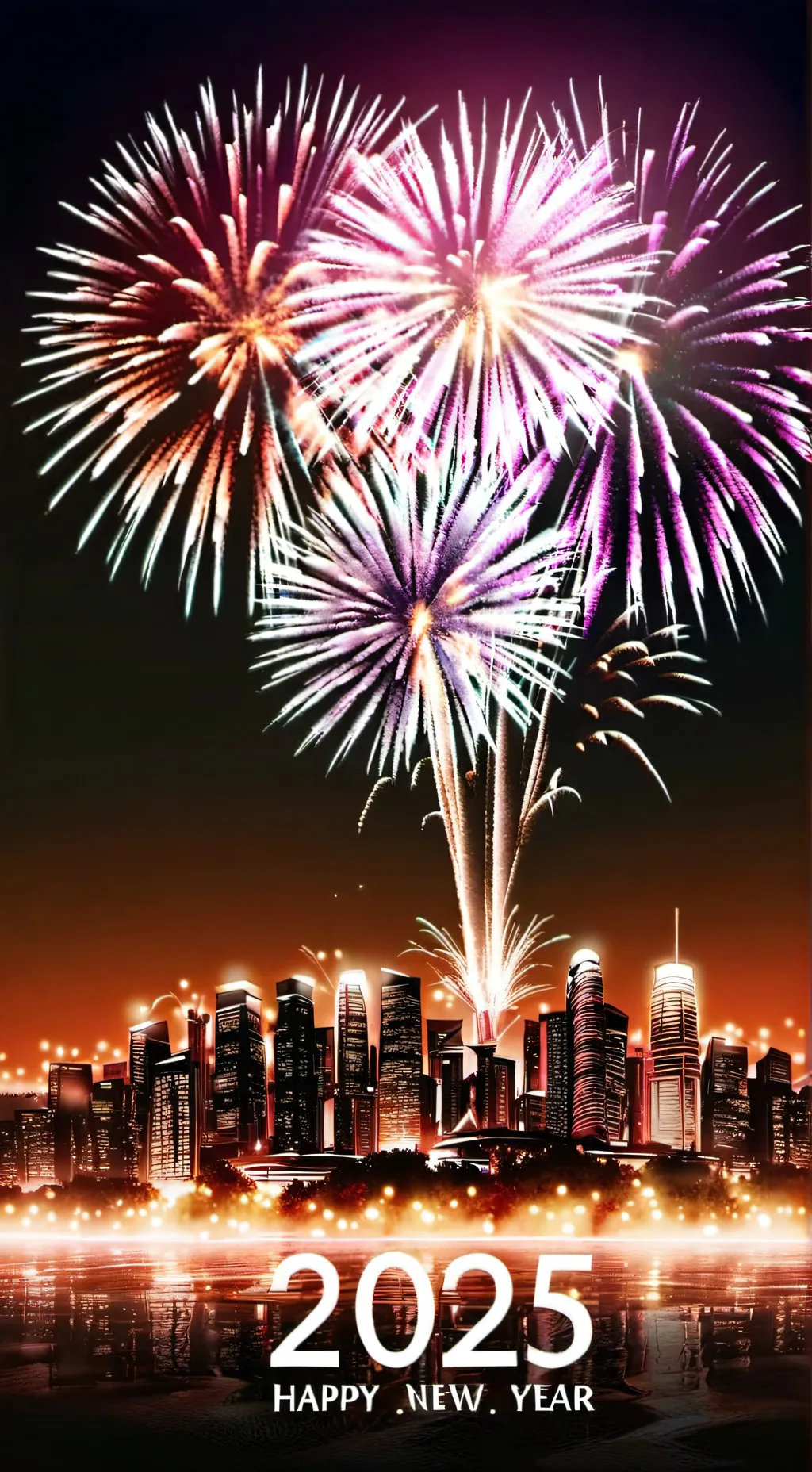 ai character: Happy New Year!! background