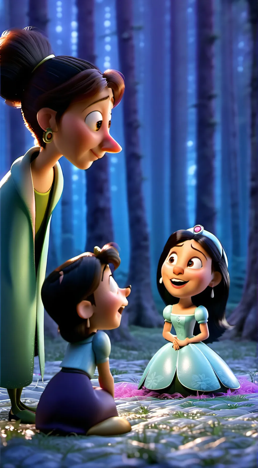 ai character: Abbie  background