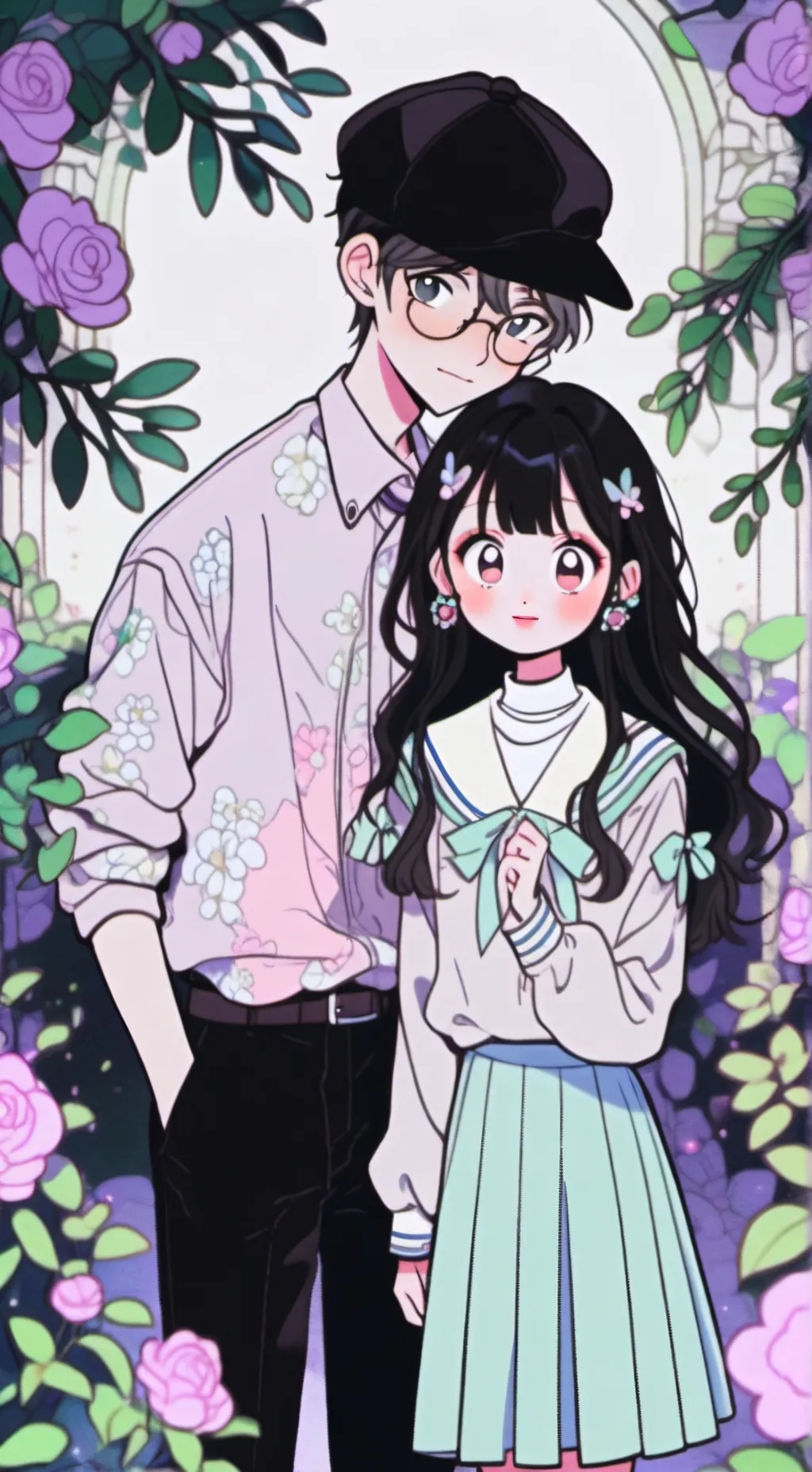 ai character: Nicole & Matt background