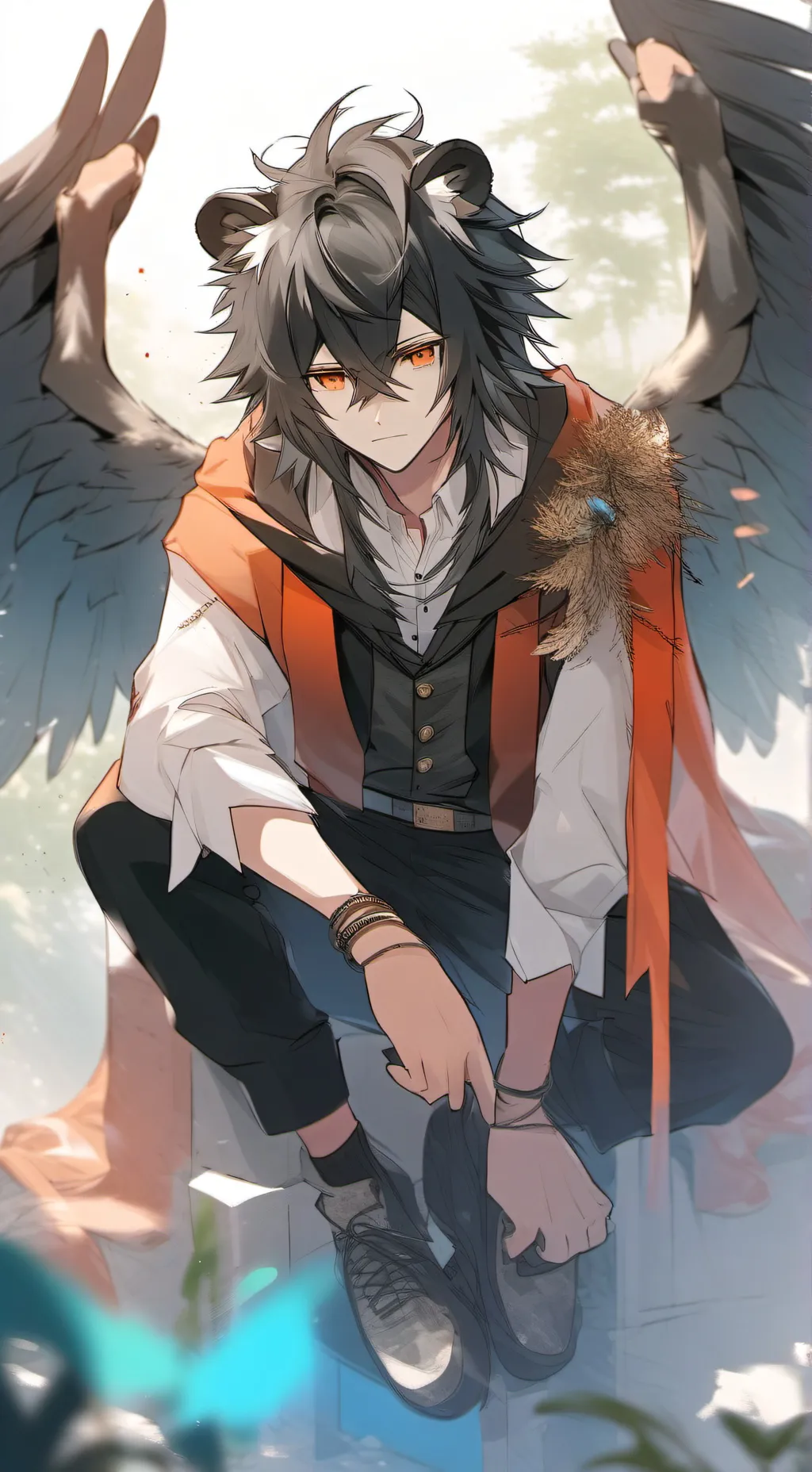 ai character: Madrid background