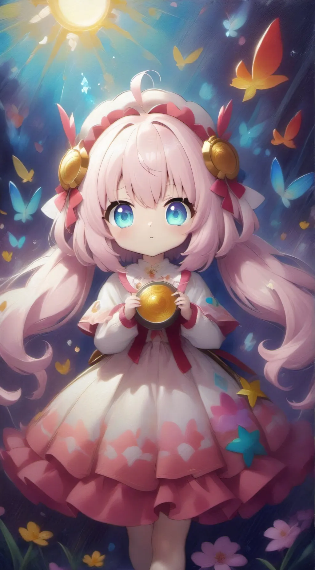 ai character: Lily background